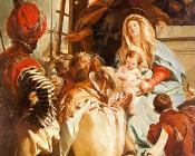 乔瓦尼 巴蒂斯塔 提埃波罗 : The Adoration of the Magi